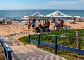 Verão para todos garante inclusão nas praias de Macaé