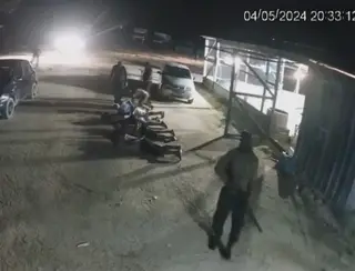 VÍDEO: grupo rende funcionários de fazenda e rouba quatro veículos em MT
