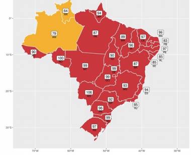 Boletim da Fiocruz indica alta de casos de covid-19 no país