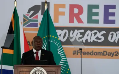 África do Sul celebra 30 anos do 'Dia da Liberdade', data que representa fim do apartheid