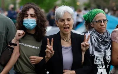 De família judia, candidata à presidência dos EUA é presa em protesto pró-Palestina