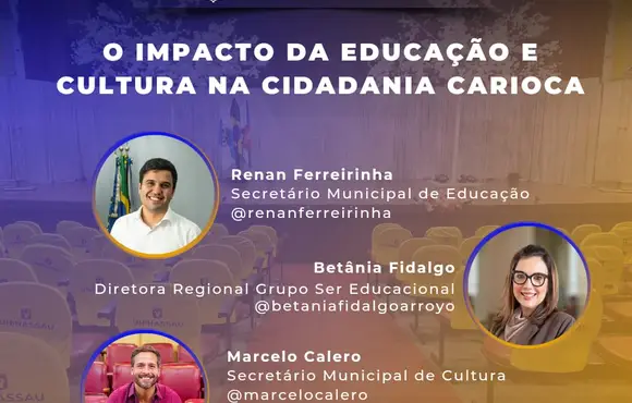Debate com secretários de educação e cultura acontece no Flamengo