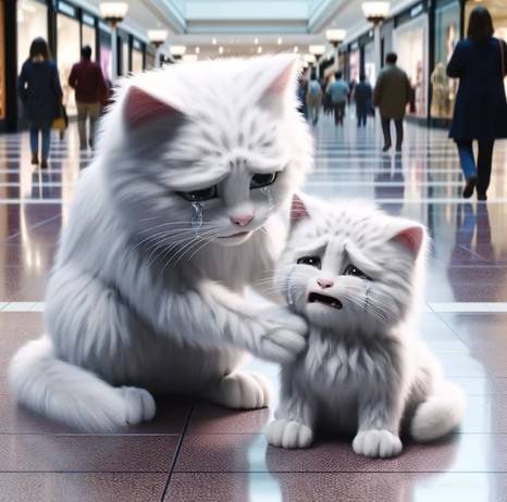 'Miau miau miau': como histórias tristes de gatinhos criadas por IA se tornaram um estado de espírito
