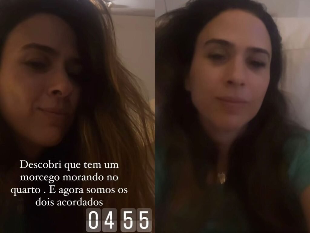 Tatá Werneck revela susto com morcego em casa e explica ausência na Sapucaí