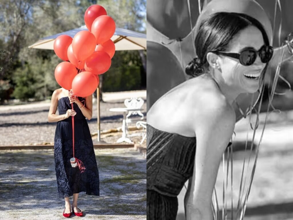 Meghan Markle chama a atenção ao resgatar look do guarda-roupa real para nova aparição nas redes sociais