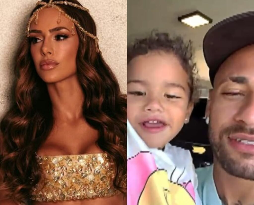 Neymar elogia Bruna Biancardi no Carnaval: ‘Estava toda linda’
