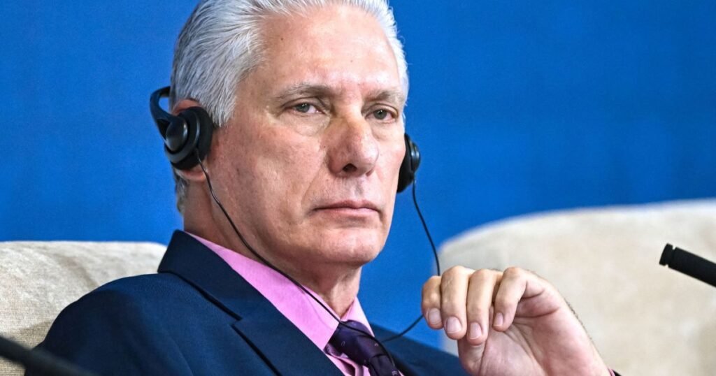 Presidente de Cuba denuncia “danos criminais” causados ​​pelo governo Trump